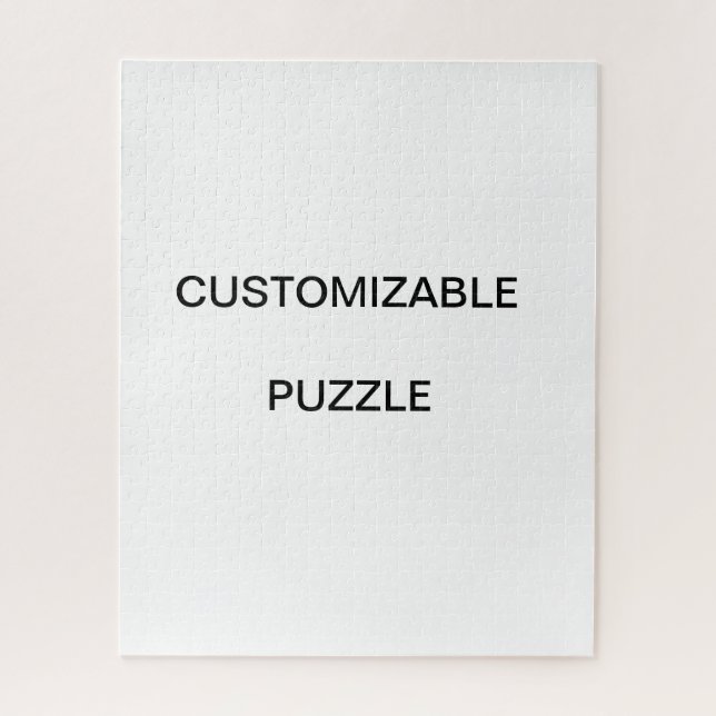 Puzzle PLANTILLA DE PERSONALIZABLE personalizado JIGSAW P (Vertical)