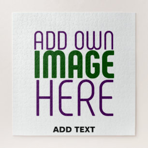 PUZZLE PLANTILLA DE TEXTO DE IMAGEN BLANCA SIMPLE EDITABL
