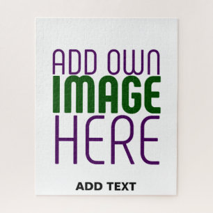 PUZZLE PLANTILLA DE TEXTO DE IMAGEN BLANCA SIMPLE EDITABL