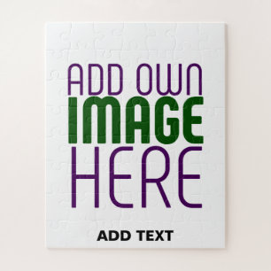 PUZZLE PLANTILLA DE TEXTO DE IMAGEN BLANCA SIMPLE EDITABL