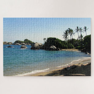 Puzzle playa caribeña tayrona