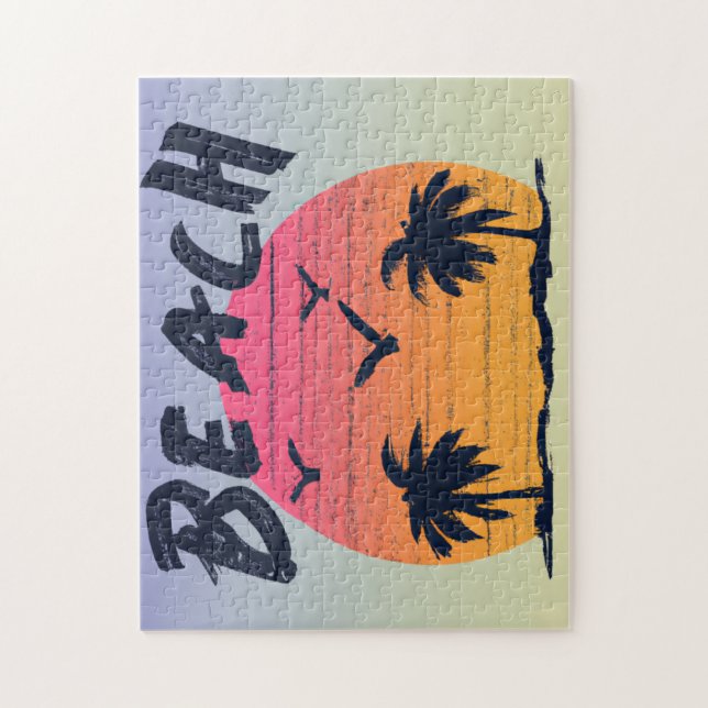 Puzzle Playa/costero/tropical/hawaiano (Vertical)