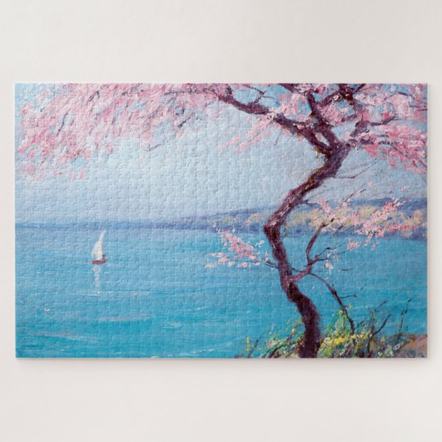 Puzzle Playa de Biarritz, Francia (por Kimon Loghi) (Horizontal)