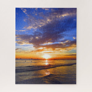 Puzzle playa de boracay sunset