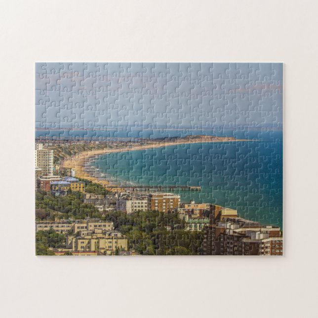 Puzzle Playa de Bournemouth. (Horizontal)