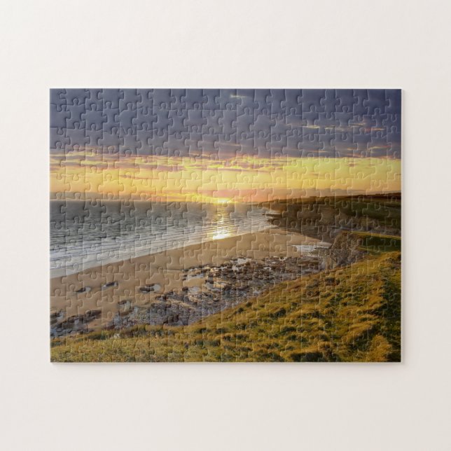 Puzzle Playa de Bridgend Gales (Horizontal)