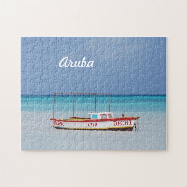 Puzzle Playa de la choza del pescador (Horizontal)