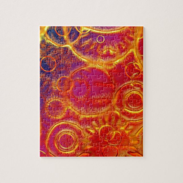 Puzzle Playa de Mod con clase de Moda tropical (Vertical)