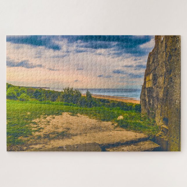 Puzzle Playa de Omaha Francia (Horizontal)