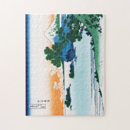 Puzzle Playa de Shichiri en arte de la provincia de Sagam