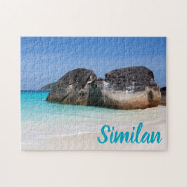 Puzzle Playa de Similan Mar de Andaman Regalo de Phuket T