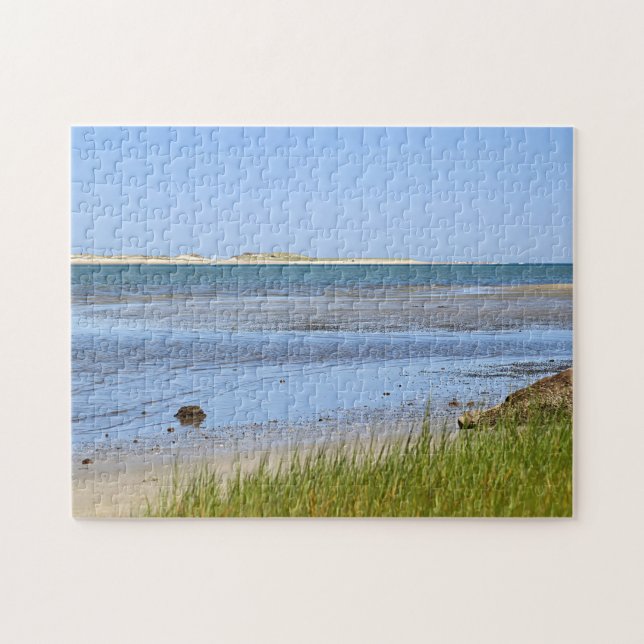 Puzzle Playa del océano de la bahía de Cape Cod (Horizontal)