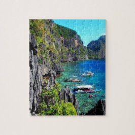 Puzzle Playa El Nido en Palawan, Filipinas