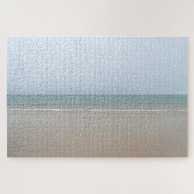 Puzzle Playa en tormenta (Horizontal)