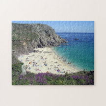 Playa Porthchapel Surfing Porthcurno Cornwall Rein