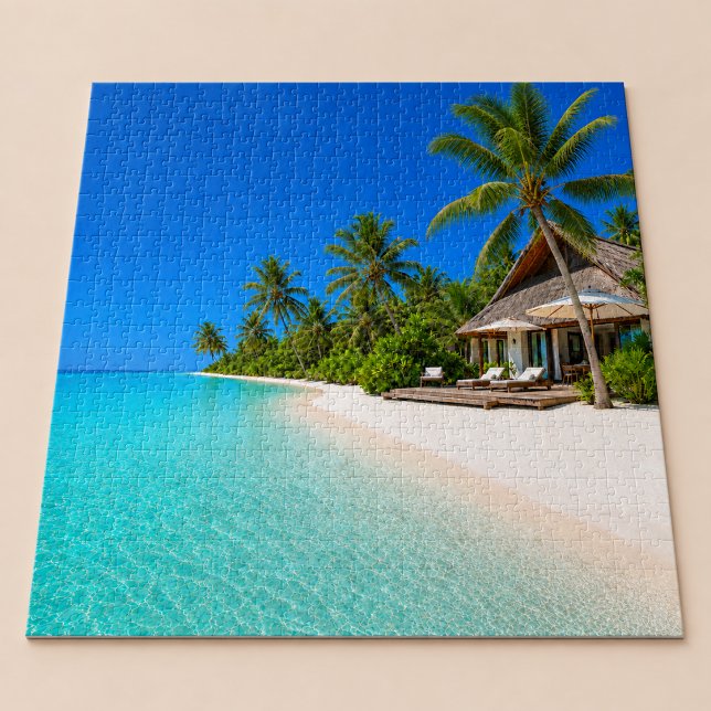 Puzzle Playa Relajante de la Isla (Subido por el creador)