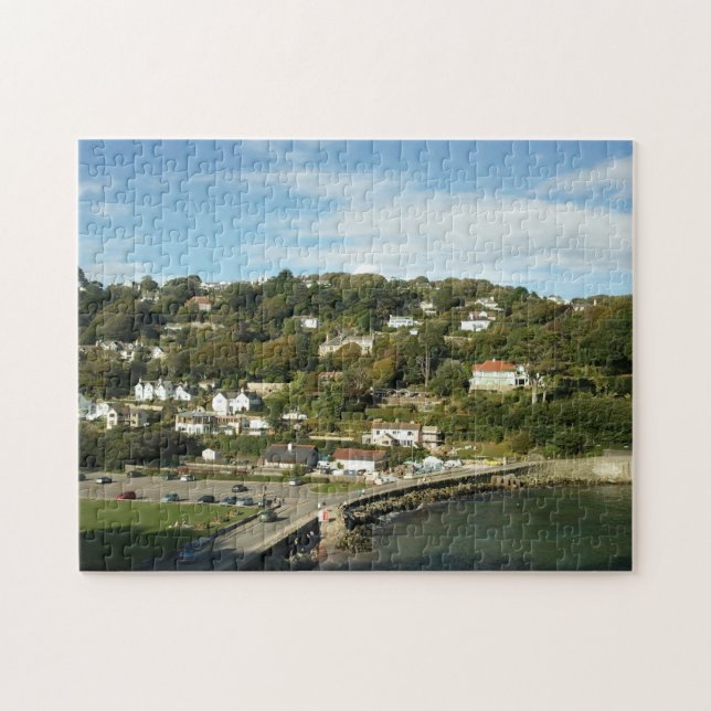 Puzzle Playa Salcombe Reino Unido (Horizontal)