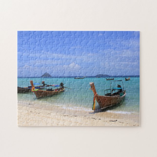 Puzzle Playa tropical (Horizontal)