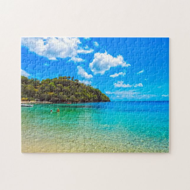 Puzzle Playa Tropical San Vicente. (Horizontal)