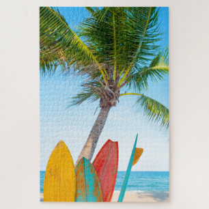 Puzzle Playa Tropical Surfboard