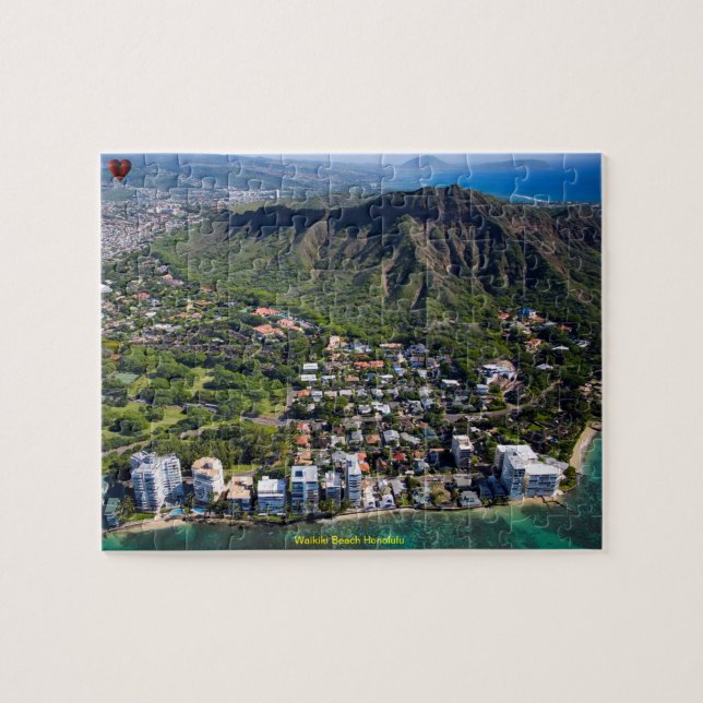 Puzzle Playa Waikiki Honolulu (Horizontal)