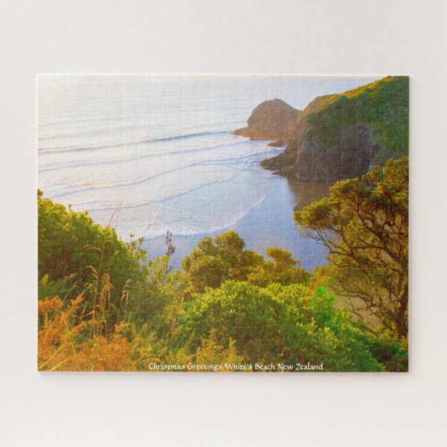 Puzzle Playa Whites Nueva Zelanda (Horizontal)