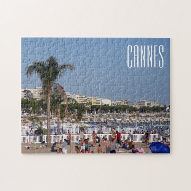 Puzzle playas de cannes (Horizontal)