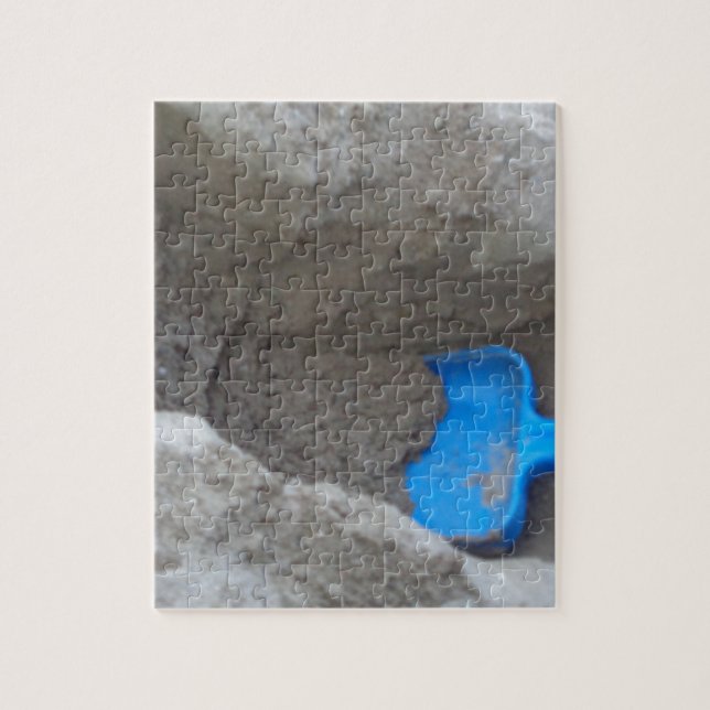 Puzzle Playas de verano cavando pala de arena, cosquillas (Vertical)