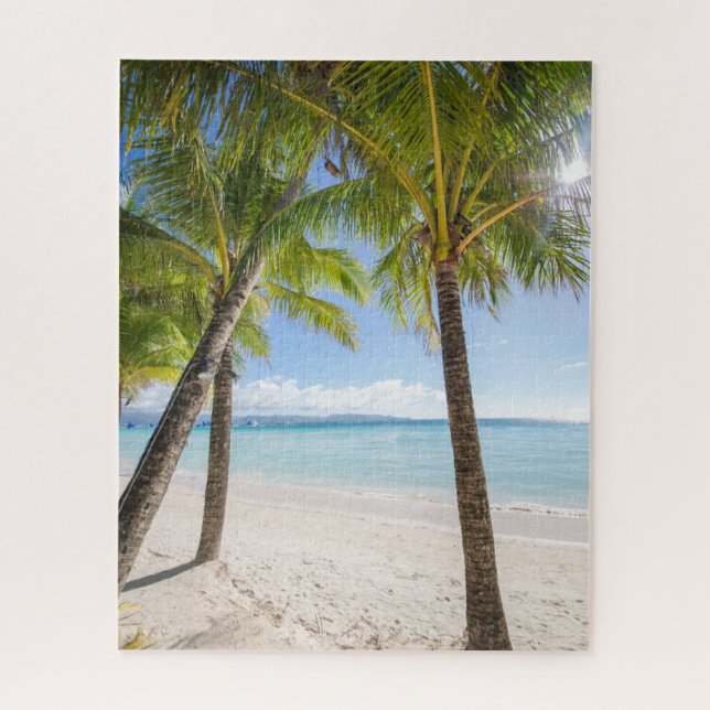 Puzzle Playas tropicales | Boracay Filipinas (Vertical)