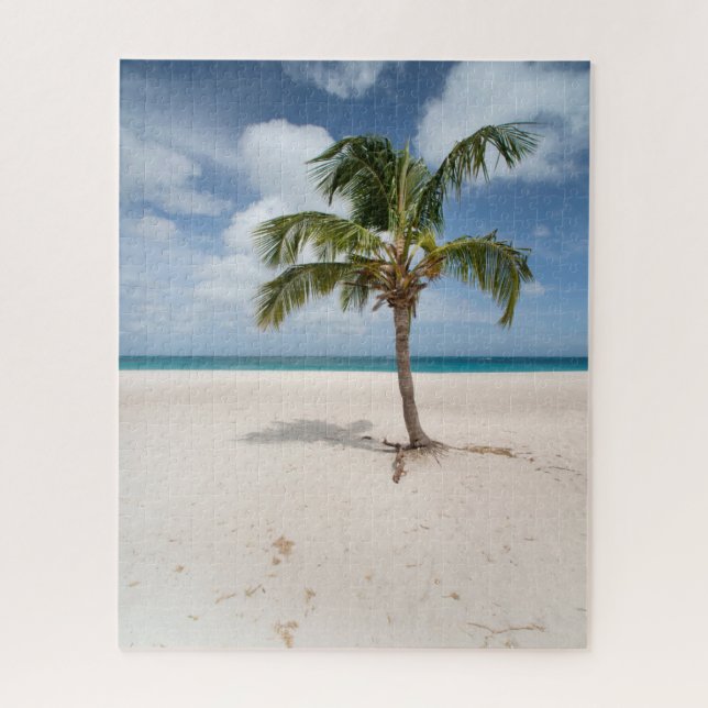 Puzzle Playas tropicales | Eagle Beach, Aruba (Vertical)