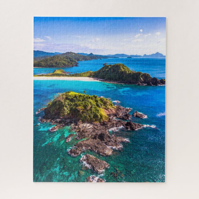 Puzzle Playas tropicales | Las Filipinas de El Nido (Vertical)
