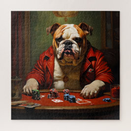 Puzzle Plaza de juegos de bulldog