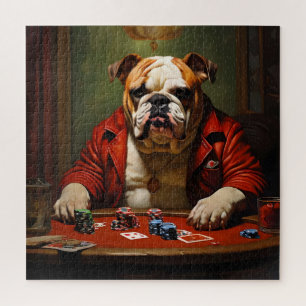 Puzzle Plaza de juegos de bulldog