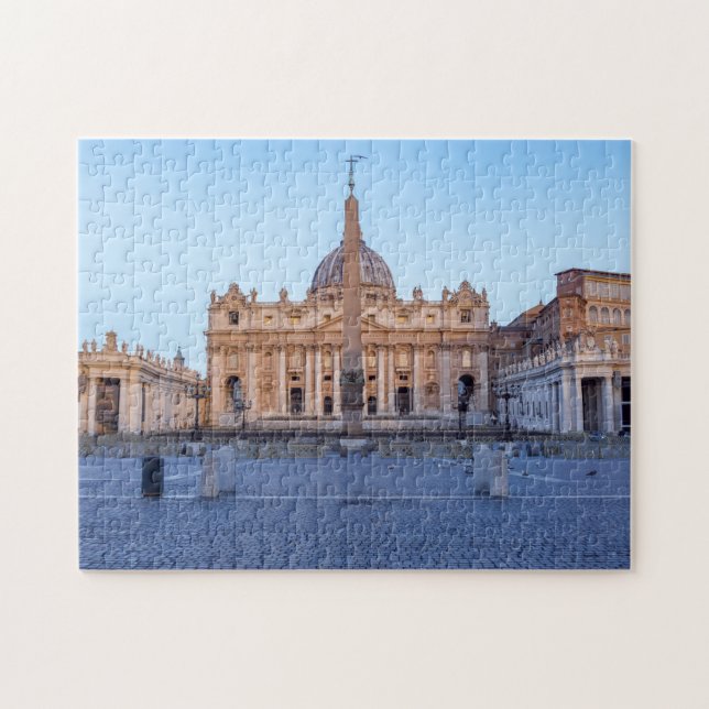 Puzzle Plaza de San Pedro en Ciudad del Vaticano - Roma,  (Horizontal)