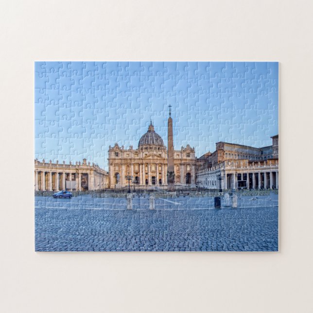Puzzle Plaza de San Pedro en Ciudad del Vaticano - Roma,  (Horizontal)