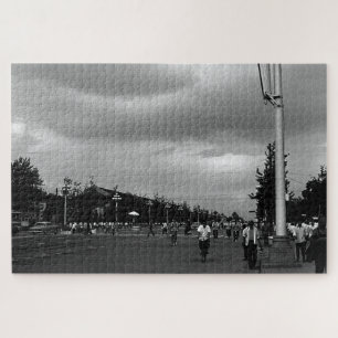 Puzzle Plaza de Tiananmen en la calle Pekin de China