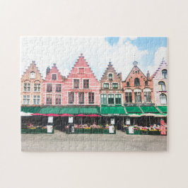 Puzzle Plaza del mercado Brujas