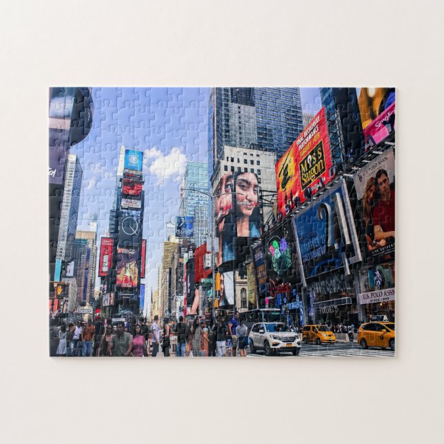 Puzzle Plaza del Tiempo Nueva York. (Horizontal)