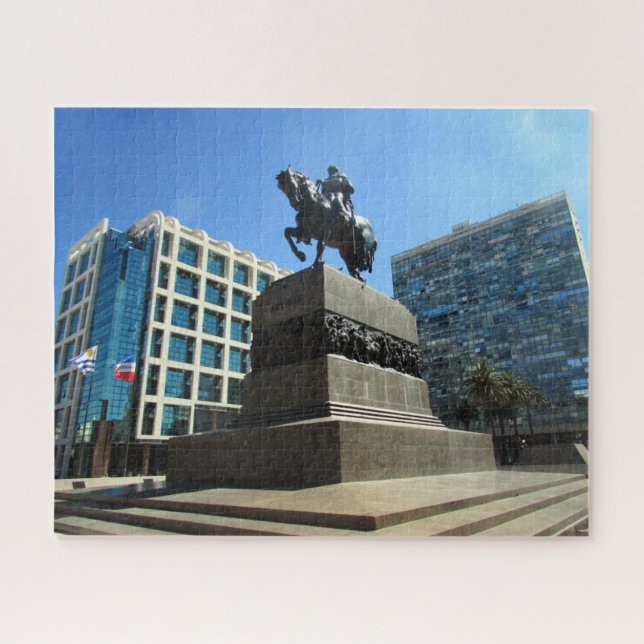 Puzzle plaza Independencia montevideo (Horizontal)