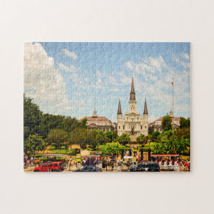 Puzzle Plaza Jackson de Nueva Orleans.