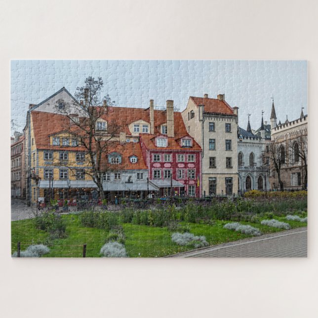 Puzzle Plaza Livu en Riga, Letonia (Horizontal)