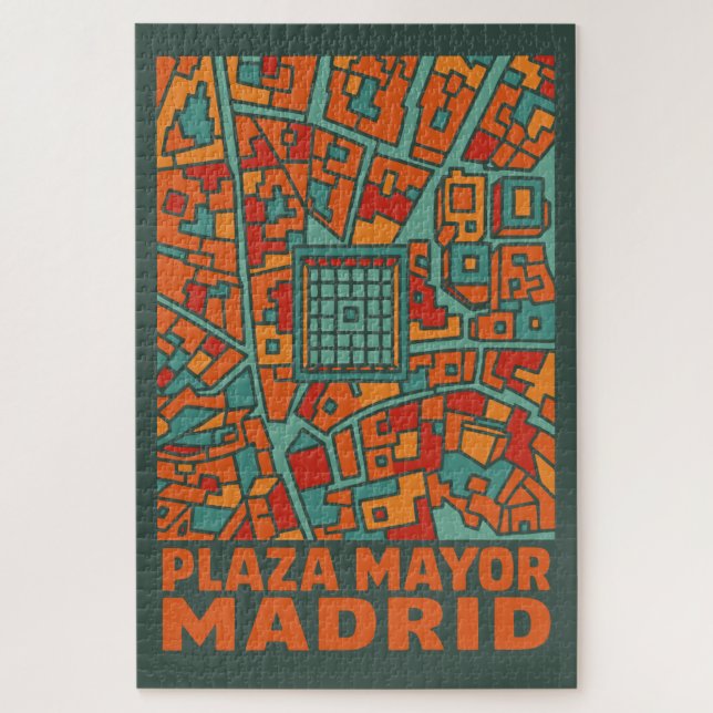 Puzzle Plaza Mayor de Madrid (Vertical)