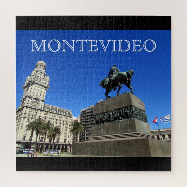 Puzzle plaza montevideo (Vertical)