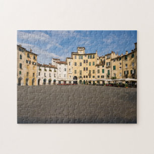 Puzzle Plaza Piazza Anfiteatro en Lucca - Toscana, Italia