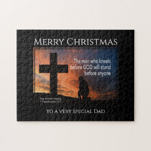 Puzzle Plegar   HOMBRE QUE SE ARROJA ANTE DIOS   Papá   N