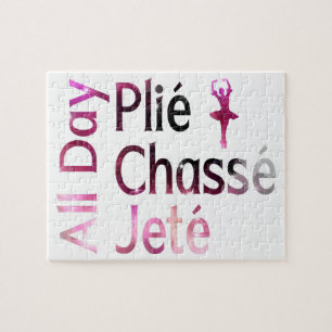 Puzzle Plié, Chasse, Jete Todo el Día ~ Diseño de Ballet