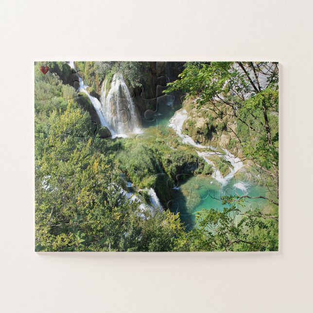 Puzzle Plitvice Lake Virginia (Horizontal)