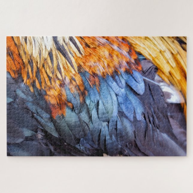 Puzzle Pluma de Arte Fino (Horizontal)