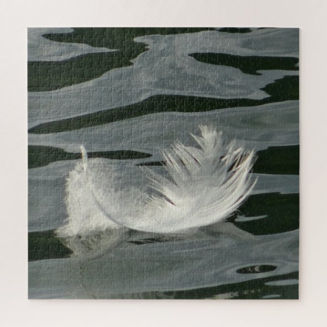 Puzzle plumas blancas de bonito (Vertical)