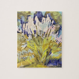 Puzzle Plumas de hierba silvestre / Artista Larry Lerew